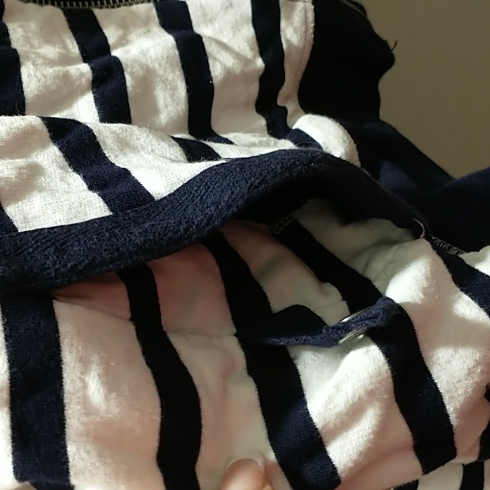 Ralph Lauren Navy & White Zip Up Hoodie - Picture 6 of 6